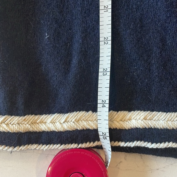 Navy cashmere tunic size small - Picture 6 of 6
